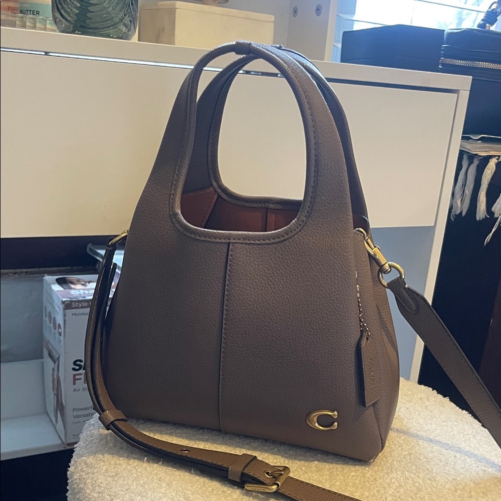 Brown Leather Handbag
